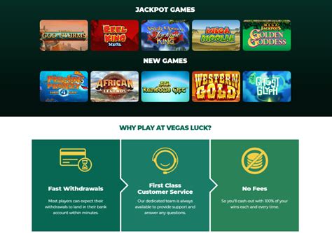 Vegasluck Casino Review 2024 .